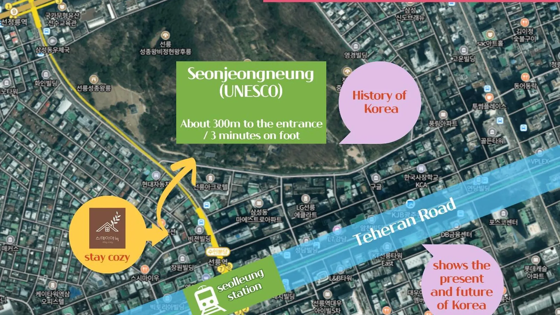 Stay Cozy 401 3Min From Seolleung Stationn Coex Jamsil سيول شقة